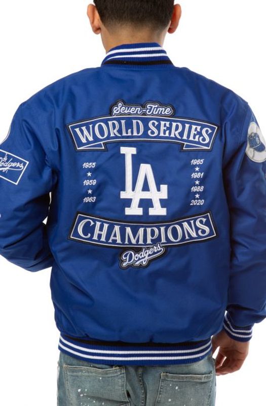 Los Angeles Dodgers 2020 World Series Champions Bomber Jacket