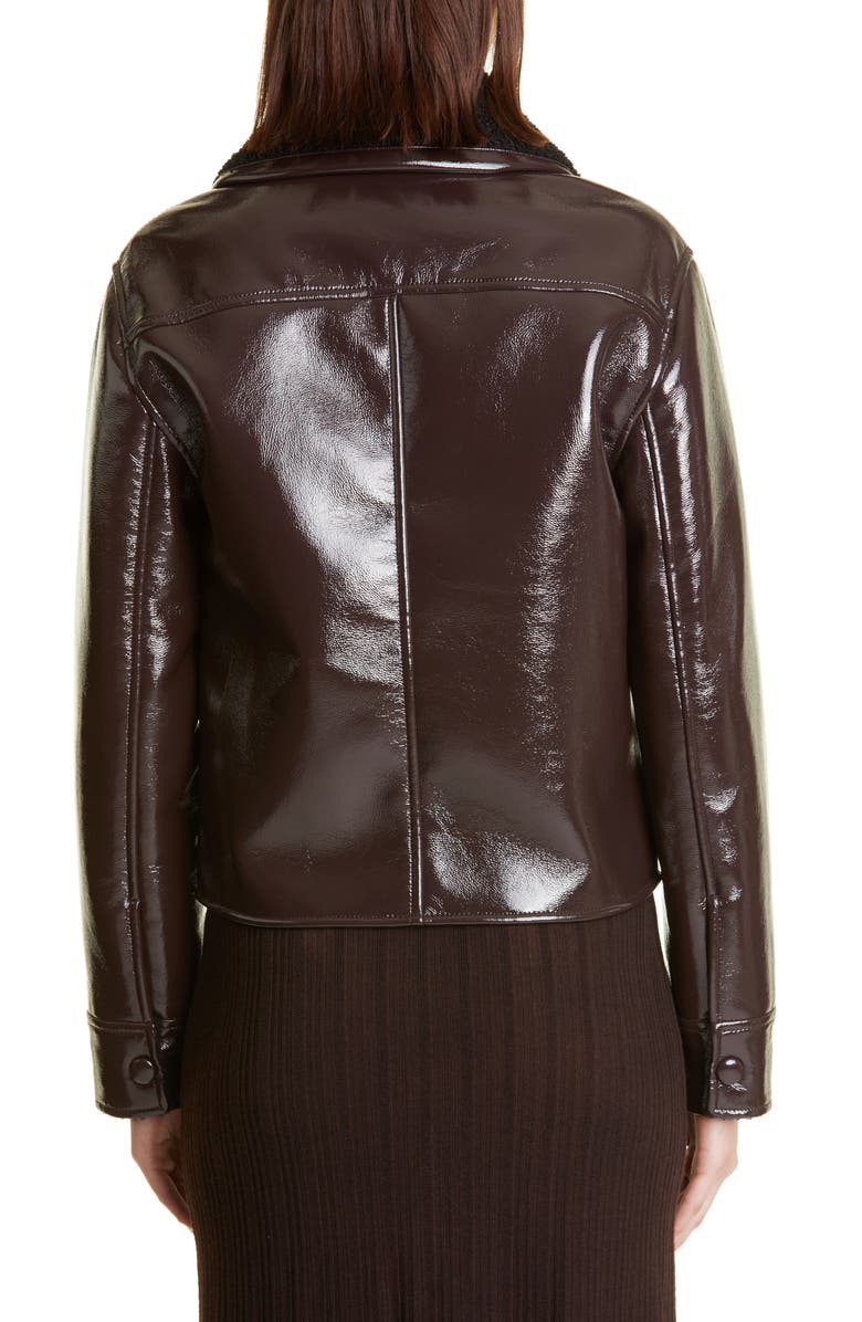 Faux Leather Jacket - Image 2
