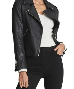 Gigi Leather Moto Jacket