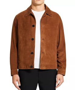 Theory Amos L. Reese Suede Jacket