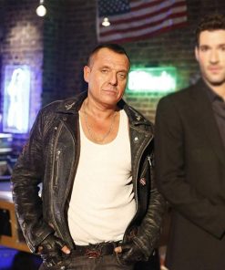 Lucifer Season 5 Hank Cutter Leather Jacket