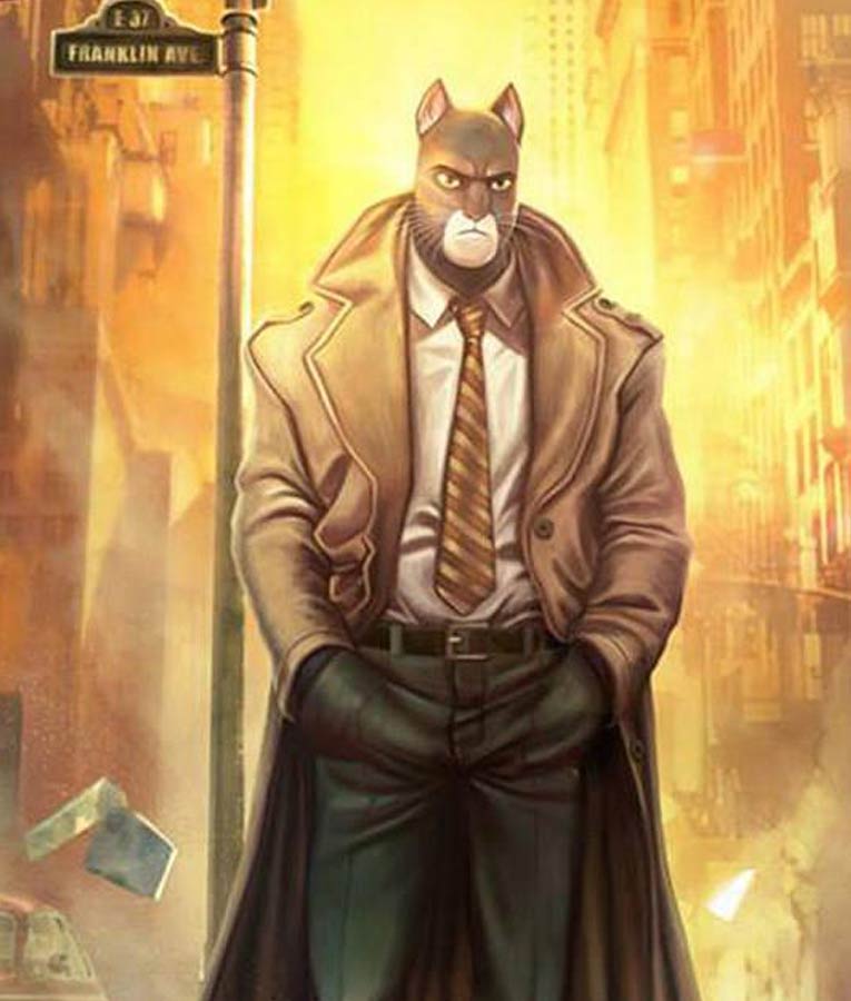 Blacksad Under the Skin John Blacksad Trench Coat