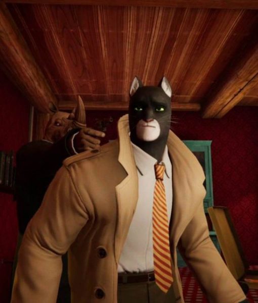 Blacksad Under the Skin John Blacksad Trench Coat - Image 3