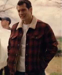 Henry Cavill Justice League Clark Kent Sher­pa Jacket