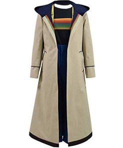 13th Doctor Who Hooded Trench Coat