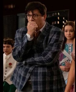 The Sleepover Ken Marino Check Blazer