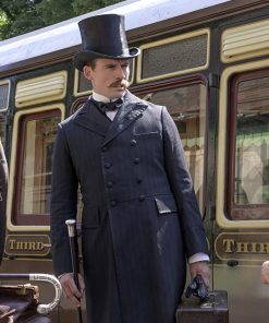 Enola Holmes Mycroft Holmes Black Coat