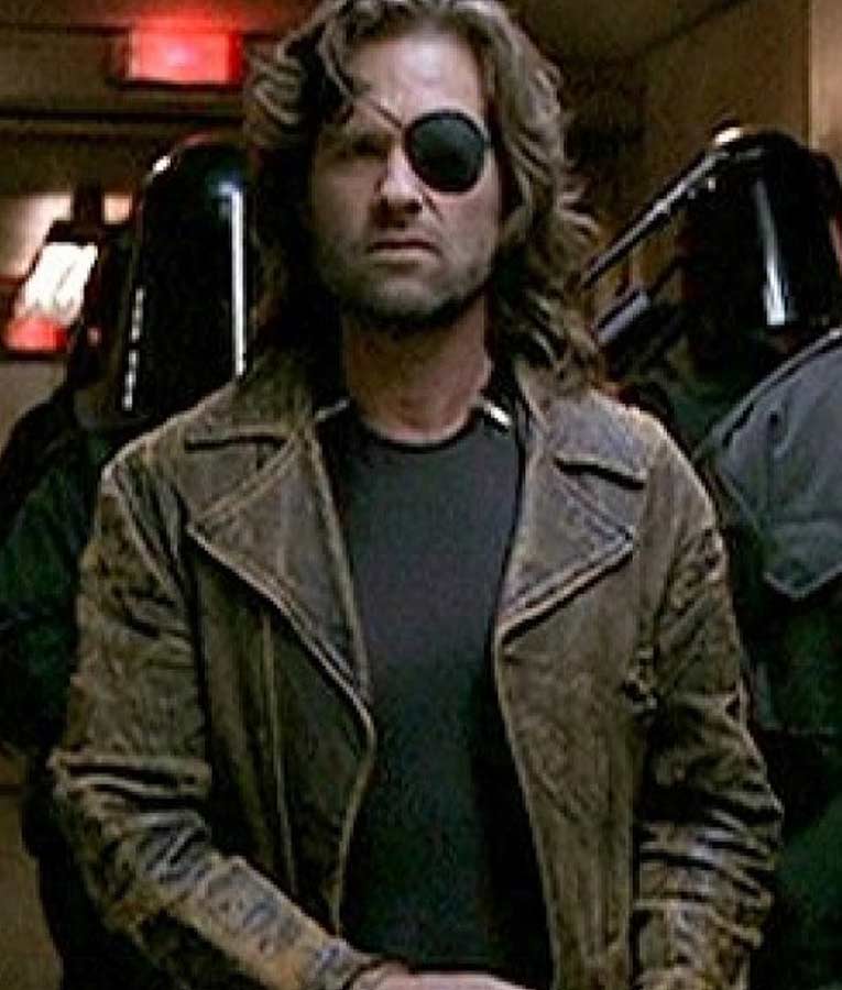 Escape From New York Snake Plissken Leather Jacket