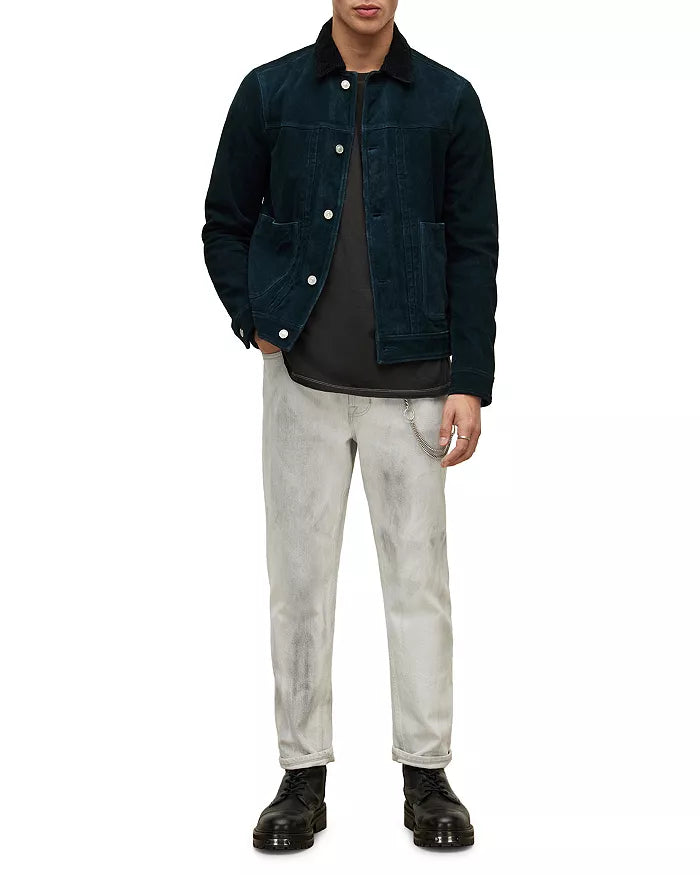 ALLSAINTS Fuse Suede Trucker Jacket - Image 6