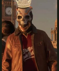 Watch Dogs Legion Ian Robshaw Leather Jacket