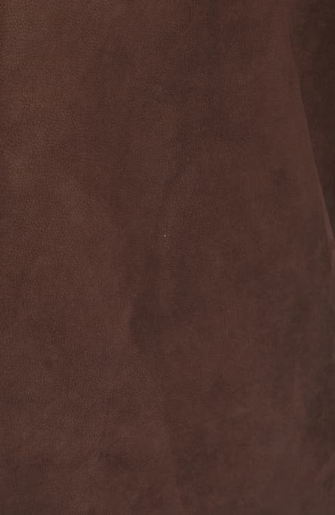 Men's Nubuck Leather Bomber Jacket - Image 5