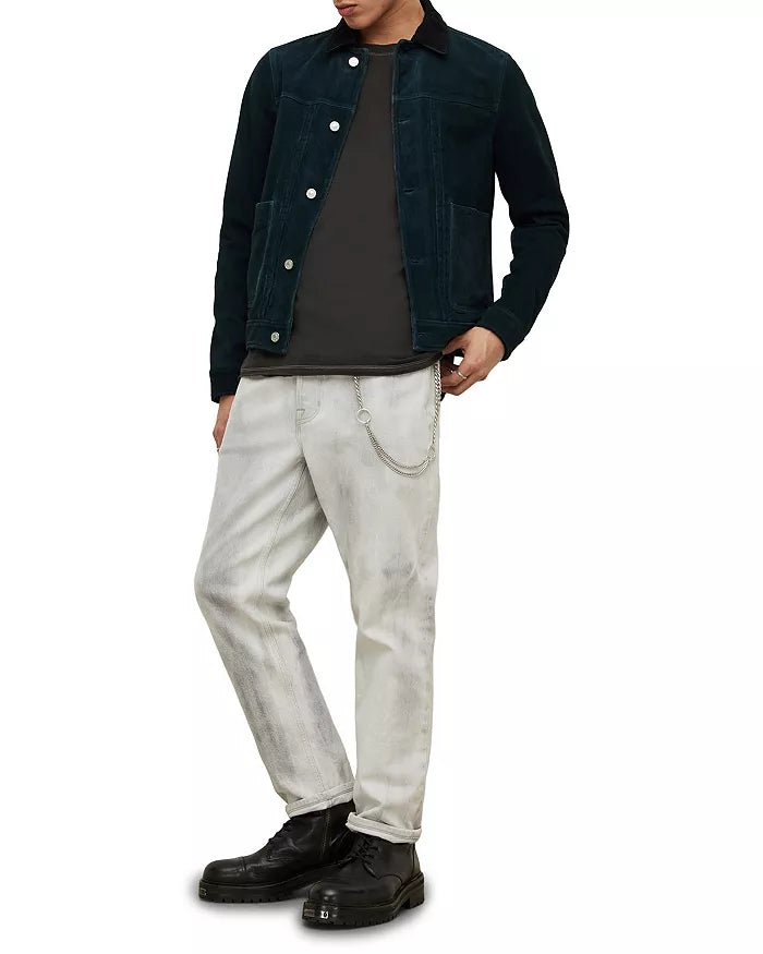ALLSAINTS Fuse Suede Trucker Jacket - Image 2