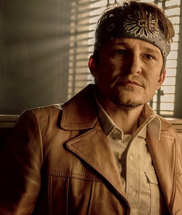 Perpetual Grace LTD Paul Allen Brown Black Leather Coat - Image 3