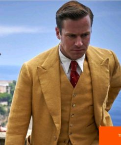 Armie Hammer Rebecca Maxim de Winter Suit