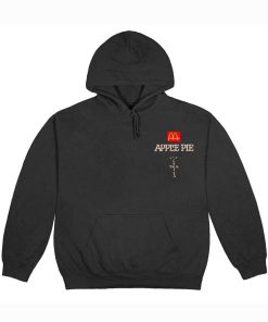 Travis Scott Mcdonalds Black Pullover Hoodie