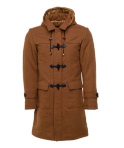 Clifford's Suede Stylish Brown Leather Coat