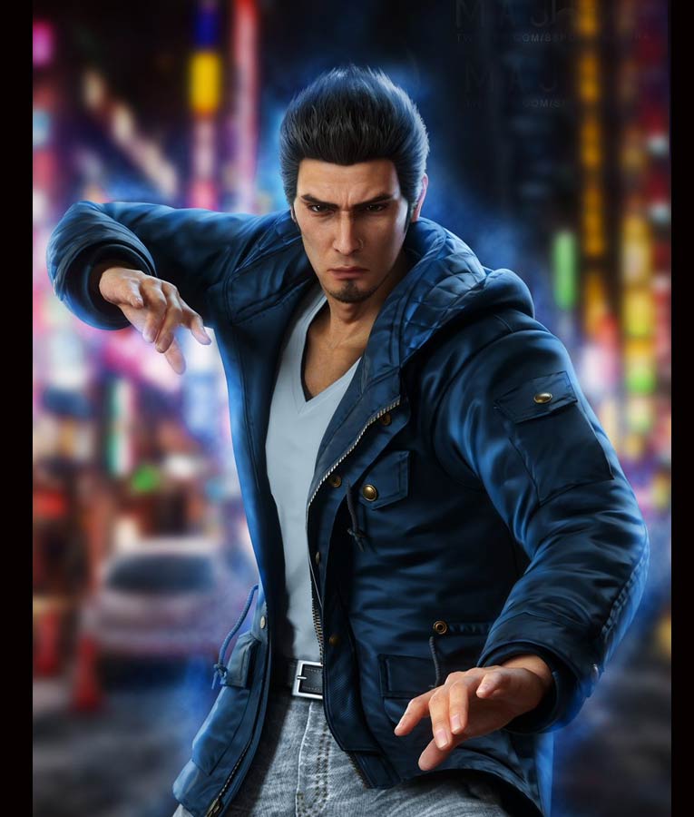 Yakuza 6 Kazuma Kiryu Hooded Jacket