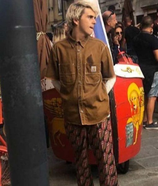 We Are Who We Are Fraser Wilson Brown Jacket