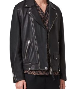 Milo Leather Biker Jacket