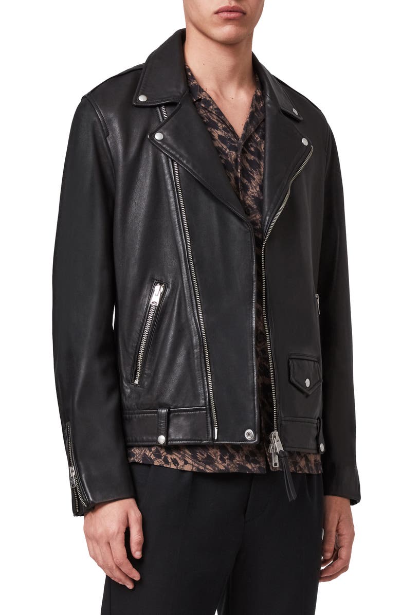 Milo Leather Biker Jacket