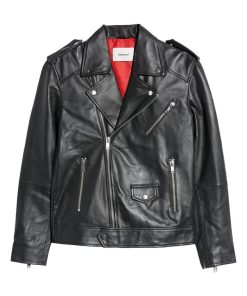 River Leather Moto Jacket