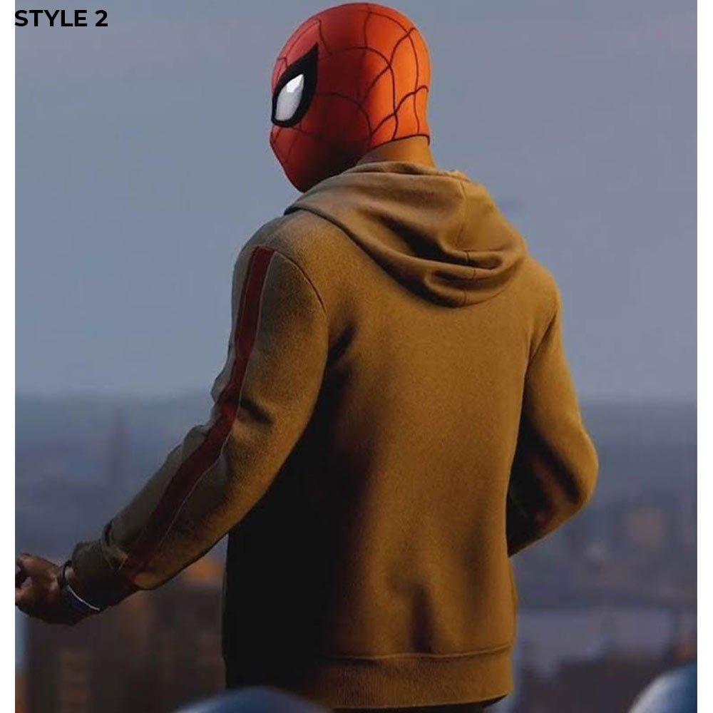 Miles Morales Spider Verse Hooded Jacket - Image 5