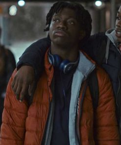 Grand Army Jaden Jordan Orange Puffer Jacket