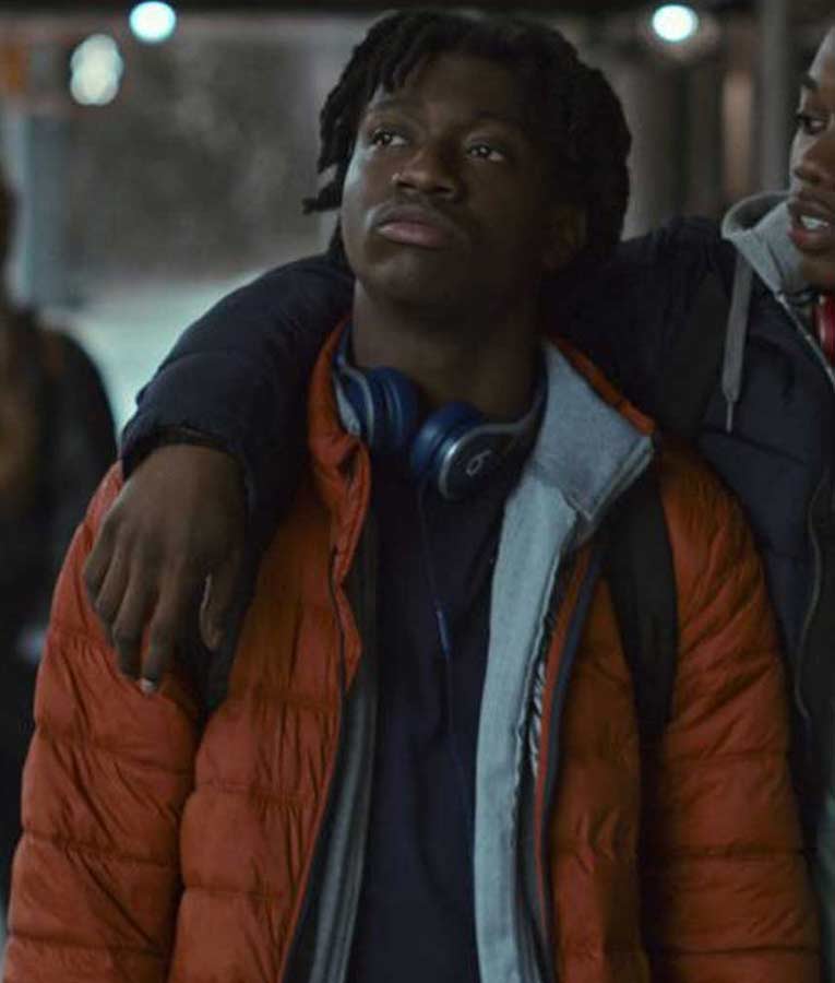 Grand Army Jaden Jordan Orange Puffer Jacket