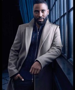 Tenet John David Washington Wool-Blend Coat