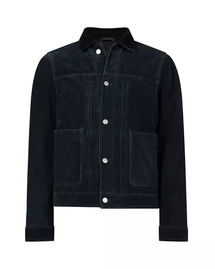ALLSAINTS Fuse Suede Trucker Jacket - Image 5