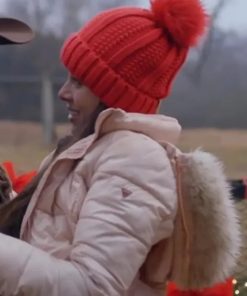 Christmas at the Ranch Laur Allen Puffer Jacket