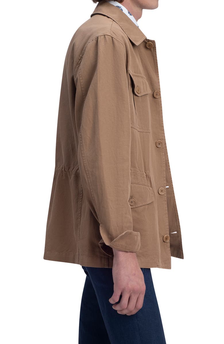 Unconstructed Cotton & Linen Jacket - Image 3