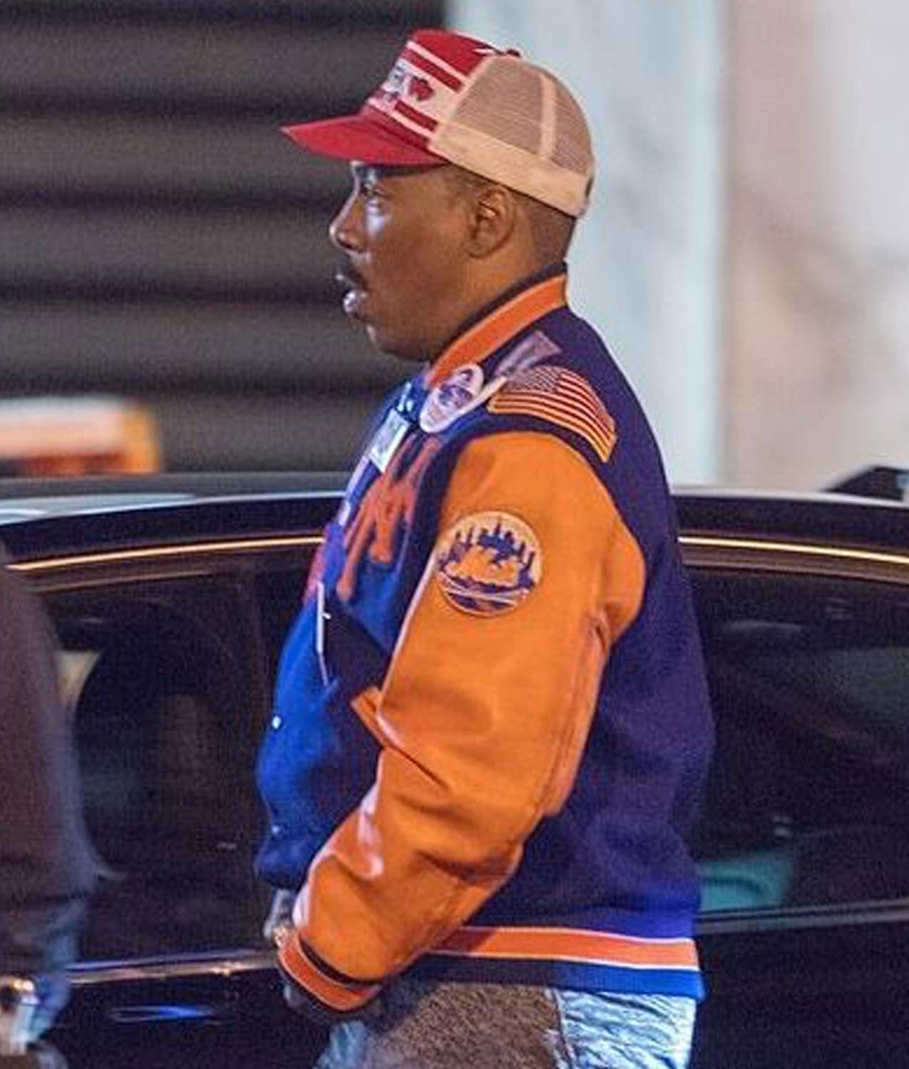 Akeem Coming 2 America Letterman Jacket - Image 5