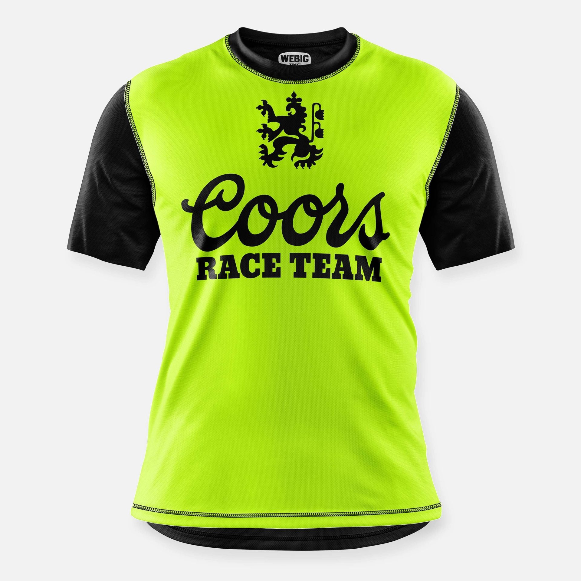 BANQUET BIKE JERSEY DAY GLOW YELLOW