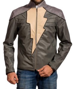 Dwayne Johnson Black Adam Leather Jacket