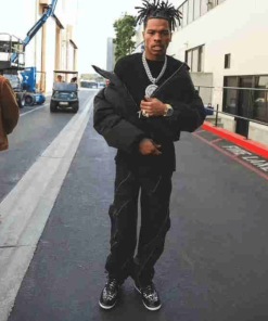 Black Lil Baby Platanus Jacket