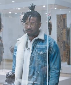 Black Panther Killmonger Denim Jacket
