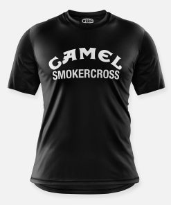 CAMEL SMOKERCROSS BIKE JERSEY BLACK-WHITE