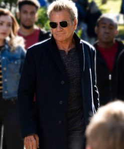 Martin Kove Cobra Kai John Kreese Black Long Coat
