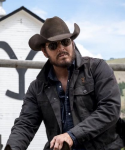 Cole Hauser Yellowstone Season 5 Black Jacket