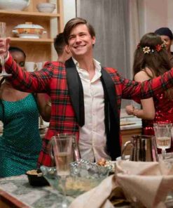 Dash & Lily Edgar Christmas Tuxedo Jacket