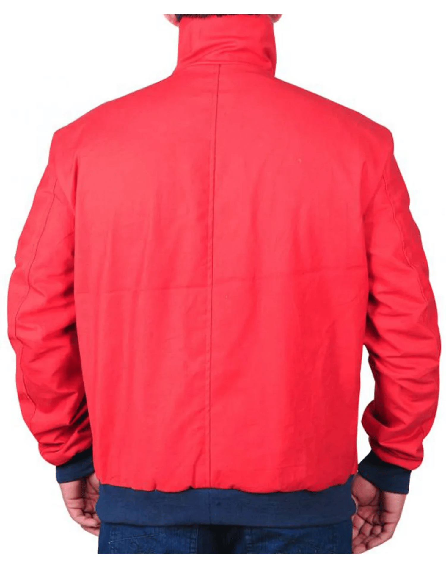 David Hasselhoff Baywatch Red Bomber Jacket - Image 3