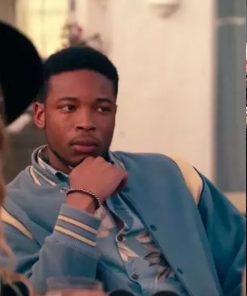 Dimitri Abold Warrior Nun Blue Bomber Jacket