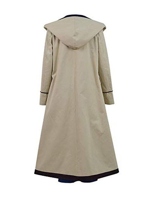13th Doctor Who Hooded Trench Coat - Image 2