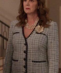 Elizabeth Perkins The Afterparty S02 Tweed Blazer