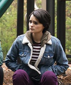 Elodie Davis Trinkets Blue Denim Jacket