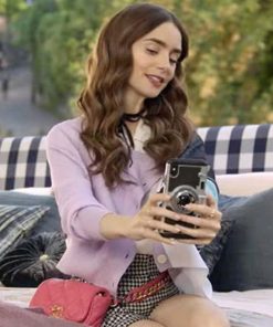 Emily Copper Emily In Paris Colorblock Cardigan