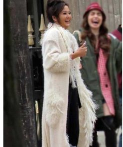 Emily In Paris Ashley Park White Coat