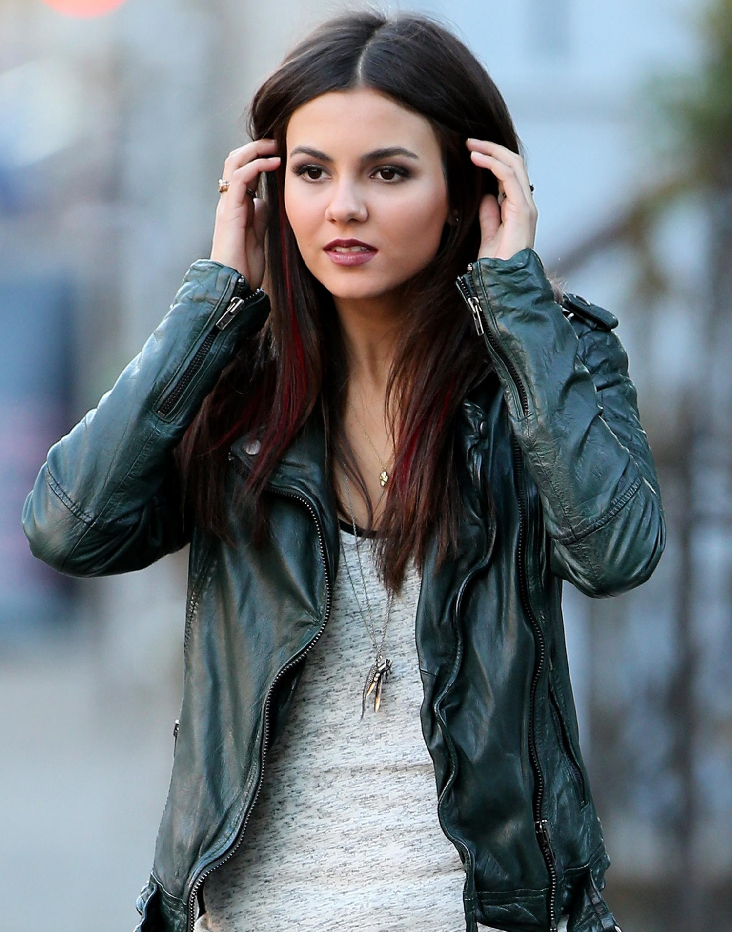 Eye Candy Victoria Justice Leather Jacket - Image 3