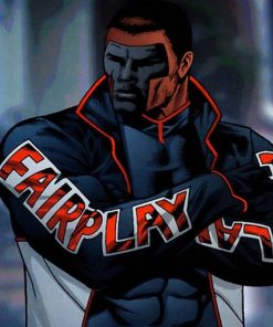 Mr Terrific Fair Play Leather Jacket